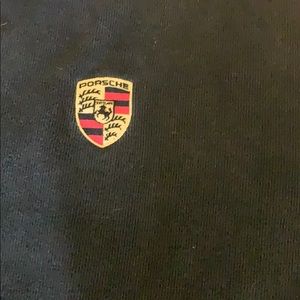 Porsche sweater. Black. Size large